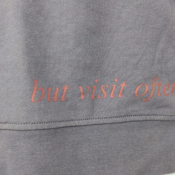 Disney Parks I Don't Live in Fantasyland But Visit Often Sweatshirt Size XS - Picture 4 of 8